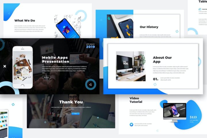 Web App Presentation Templates