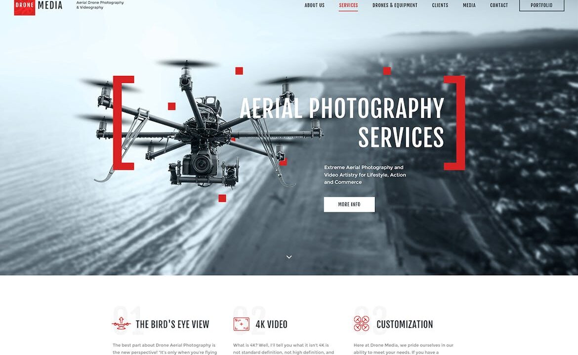 Drone photography deals website